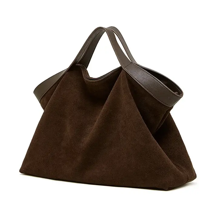 Sacs Hobo en Cuir Souple Véritable BURMINSA pour Femmes – Sacs à Bandoulière Vintage de Créateur, Gr