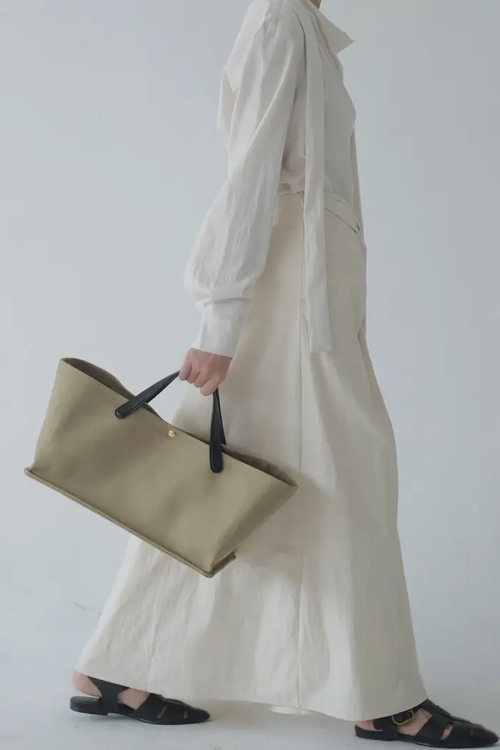 Sac à main fourre-tout en toile et cuir pour femmes
