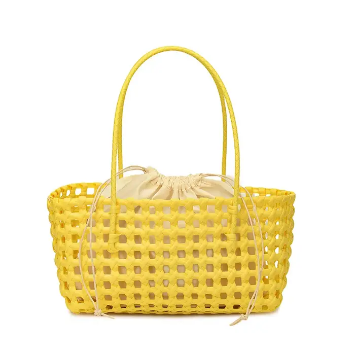 Sac à main en paille tressé à la main pour femme