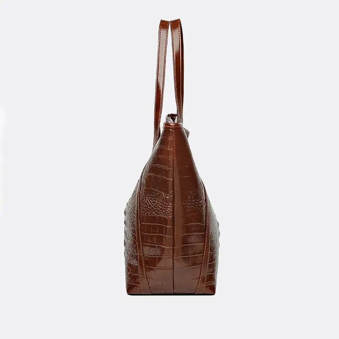 Sac fourre-tout Simple et polyvalent imprimé Crocodile