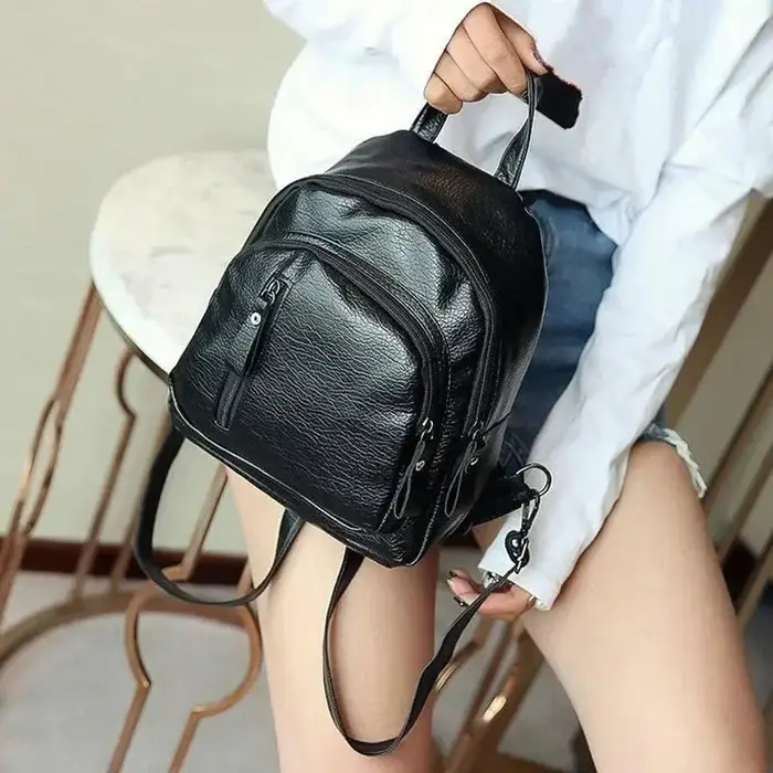 Sac à dos de couleur unie
