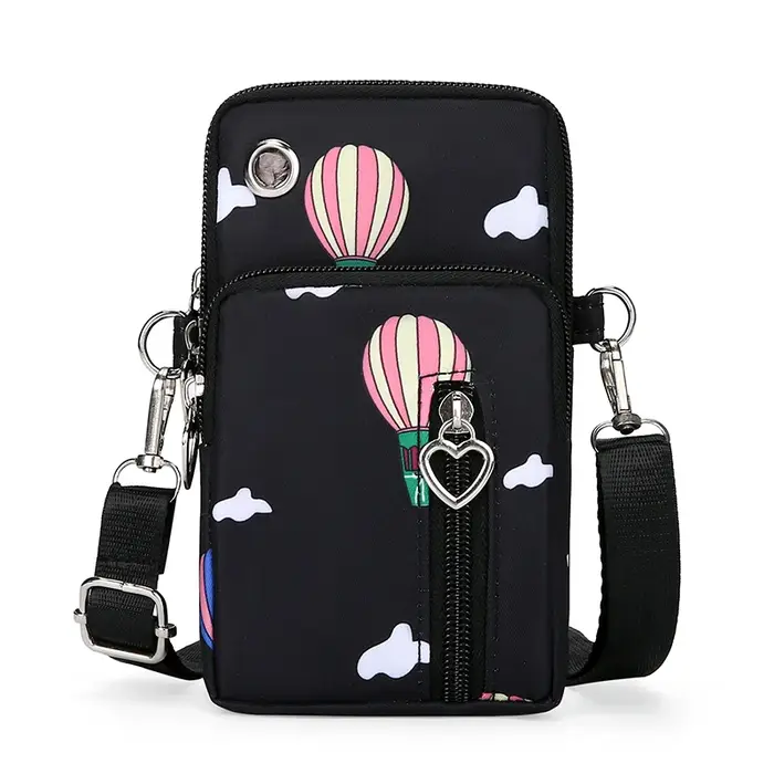 Sac à bandoulière compact pour femme – Peut contenir téléphone, cartes et argent liquide, sac à band