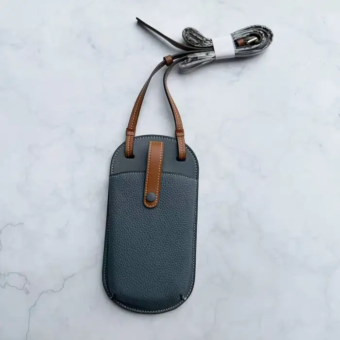 Sac bandoulière en cuir léger et tendance pour femme, sacoche élégante pour téléphone portable, form