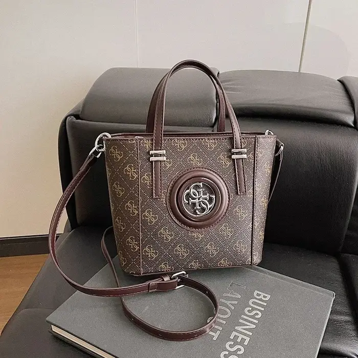 Sac à couches vintage en cuir pour femmes