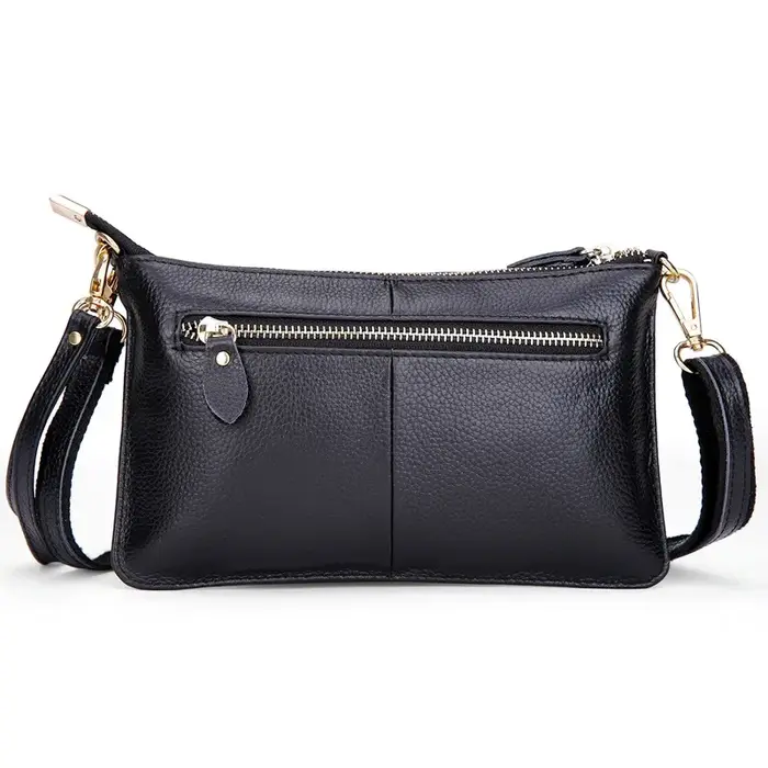 Sacs bandoulière en cuir véritable pour femmes