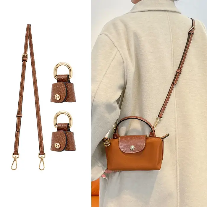 1 ensemble de sangles en cuir pour Longchamp