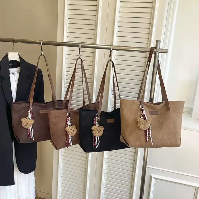 Sac à bandoulière pour femme de grande capacité décontracté