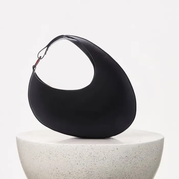 Nom personnalisé gratuit Sacs à main pour femmes concepteur de luxe mince demi-lune sac et sac à mai