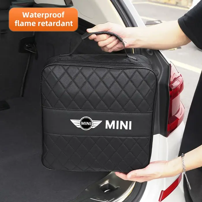Sac de rangement en cuir pour voiture