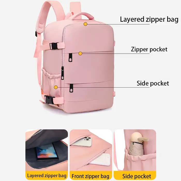 Sac à dos pour ordinateur portable résistant à l'eau