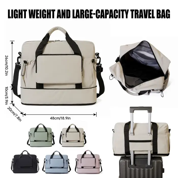 Sac de voyage de grande capacité pour les courts voyages