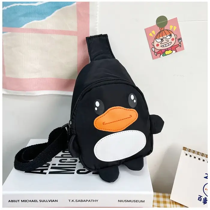 Sac à Bandoulière en Forme de Canard de Dessin Animé