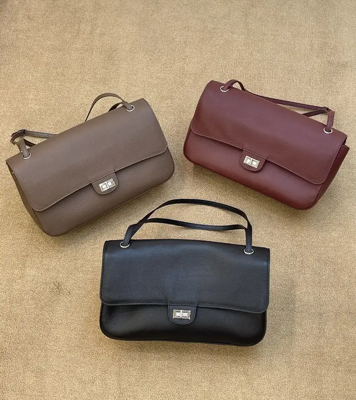 Sac fourre-tout tendance en cuir de haute qualité
