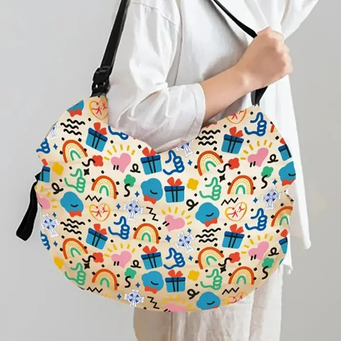 Sac de courses pliable