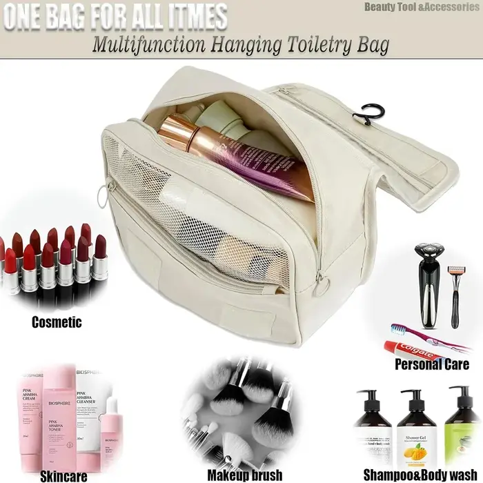 Trousse de maquillage de voyage grande capacité
