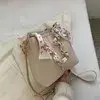 Sac à bandoulière pour femmes, nouvelle mode, grande capacité, sac seau avec chaîne en ruban, sac à 
