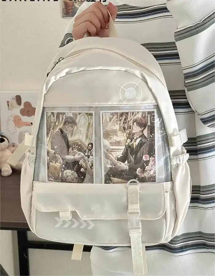 JIAERDI Ita-Sac à dos en toile pour femme