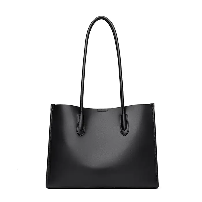Nouveau Sac à Main Femme Kaki en Cuir Véritable, Sac à Bandoulière Grande Capacité, Sac Fourre-Tout