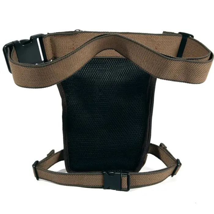 Hommes goutte jambe sac taille Fanny Pack moto cavalier tactique militaire messager bandoulière Sports de plein air mâle ceinture hanche Bum sacs