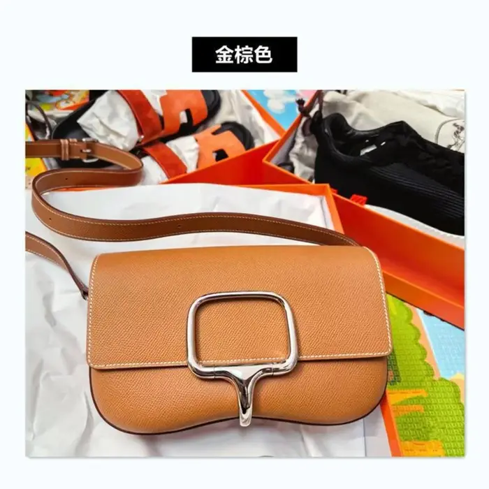 Sac à bandoulière en cuir pour femme
