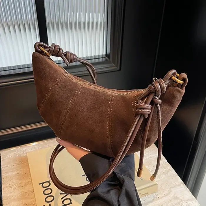 Sac à main en velours pour femmes