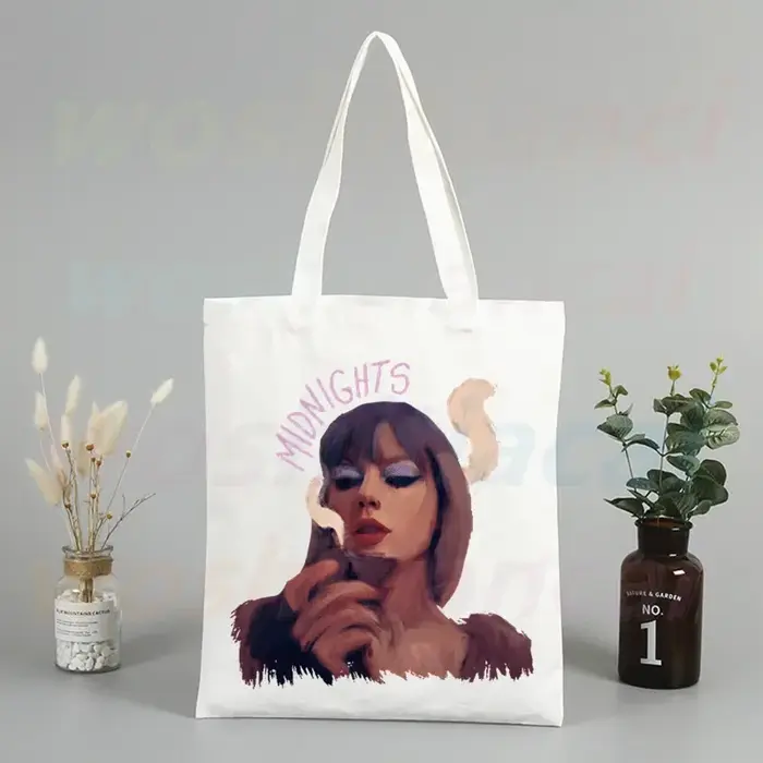 Taylor-Sac fourre-tout réutilisable pour femme, sac à provisions pour femme, sac à main universitair
