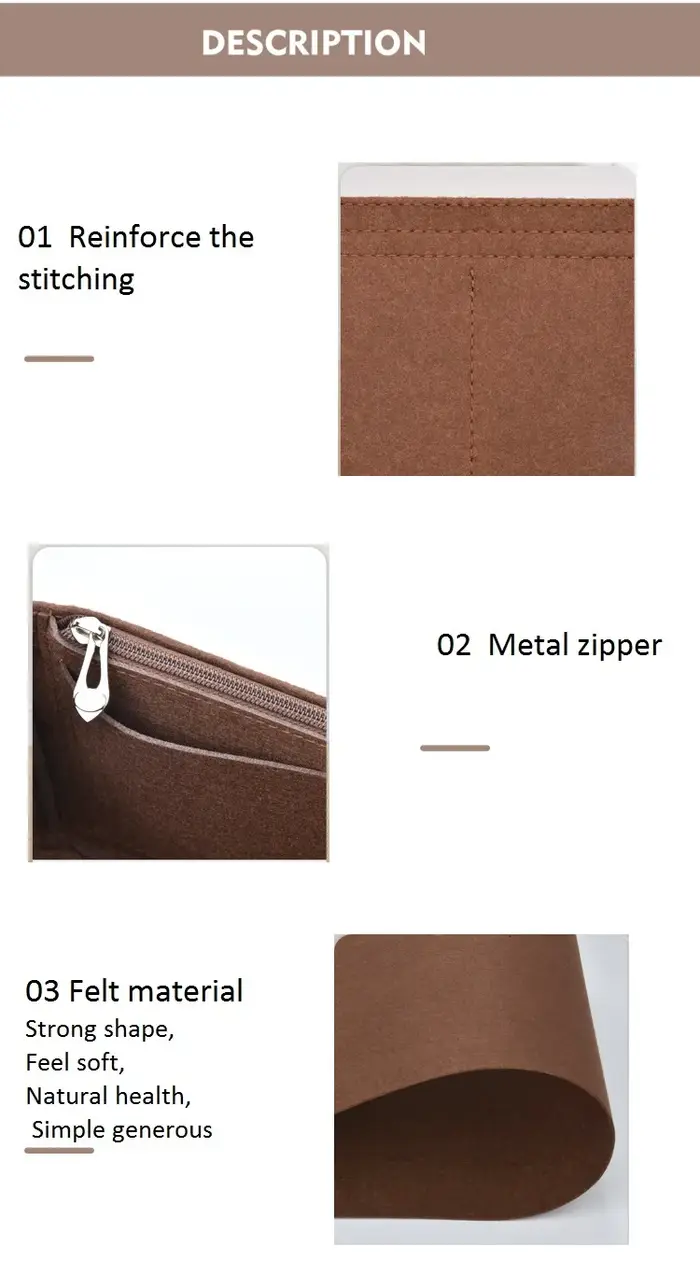 Sac banane en feutre pour femme