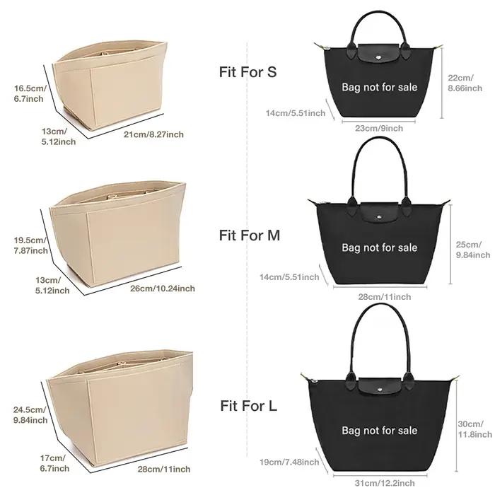 Insert d'organisateur de sac à main