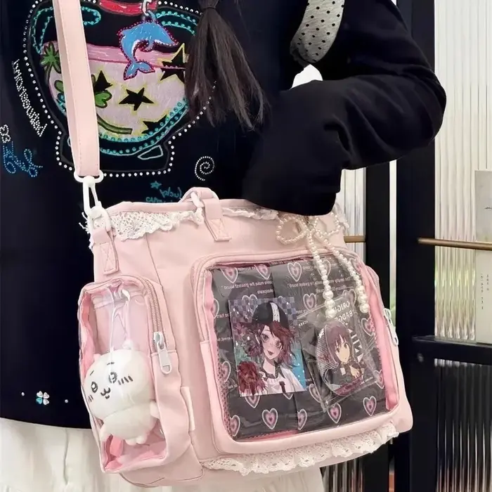 Sac à bandoulière Itabag japonais bidimensionnel motif Ballerine Grande Façon
