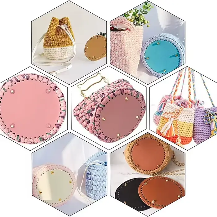 Sac Astronomique Rond en Cuir PU