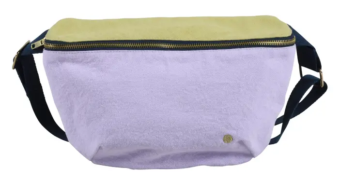 Sac banane Tricolo Lilas ananas 19 x 28
