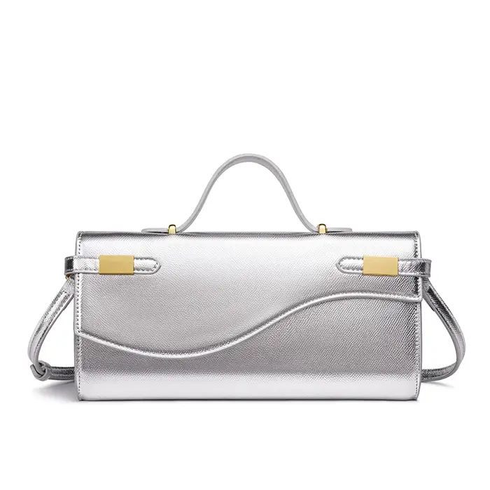 2025 transfrontalier nouveau cuir PU texture vintage pochette mode mini sac à main dames banlieue diagonale sac