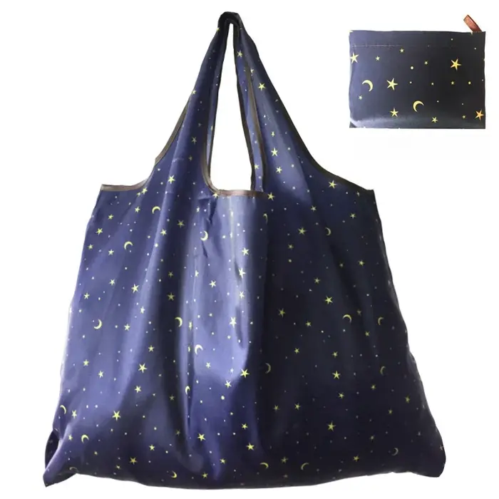 Sac de courses pliable épais, grande capacité, réutilisable, écologique, imperméable, pour supermarc