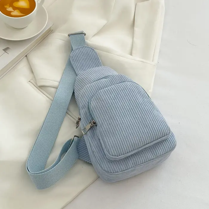 Sac à bandoulière multi-poches pour femmes