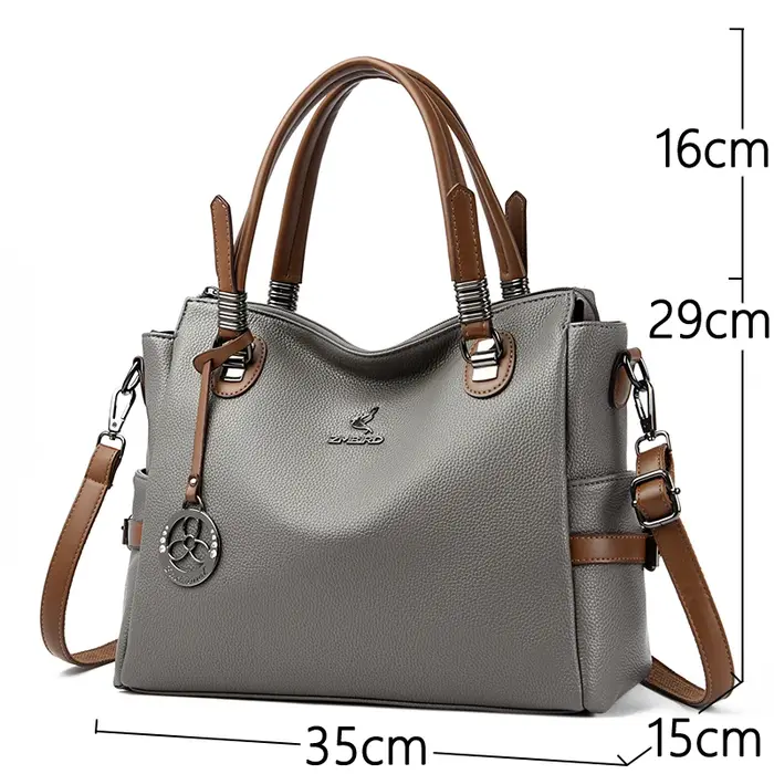 Sacs à main de luxe en cuir souple pour femmes