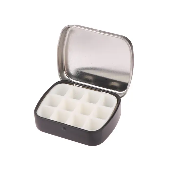 Mini palette de peinture portable Afric-Interconnexion, peinture de voyage, fournitures d'art, 12/24