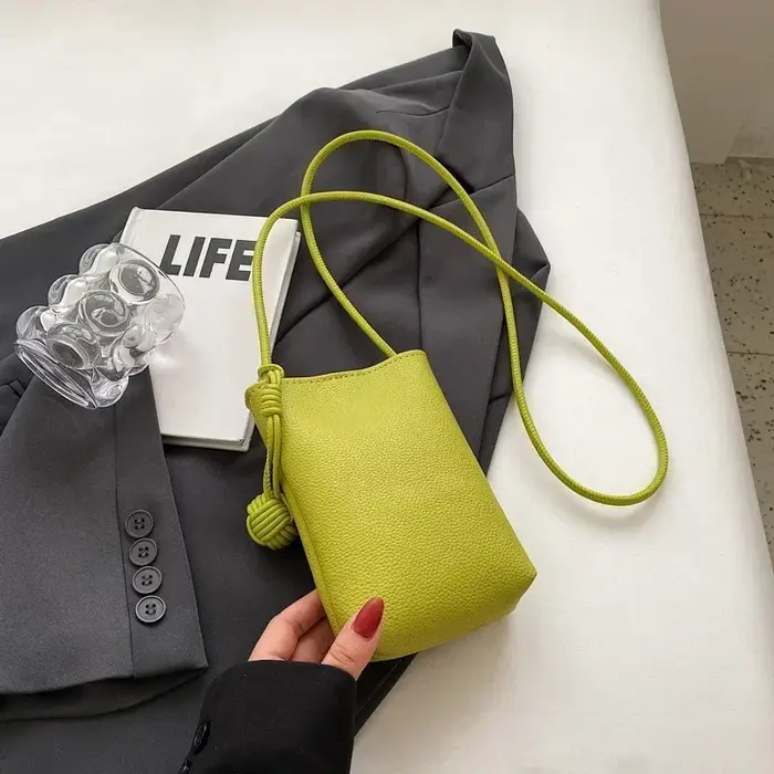 Petit sac à bandoulière en cuir pour femmes, sac de styliste pour téléphone portable, sac à bandouli