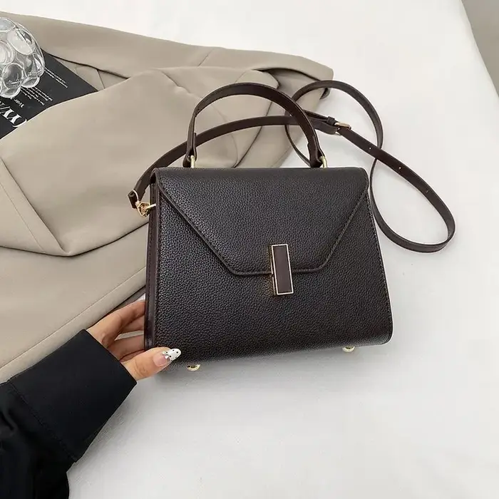 Sac bandoulière tendance et élégant pour femme, sac à langer de luxe en cuir de créateur grande capa
