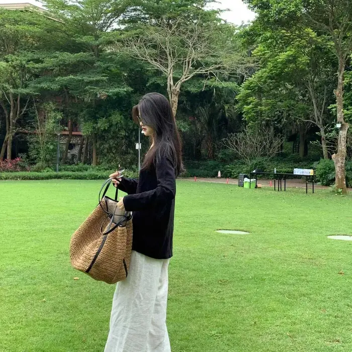 Dames corée sac à main de haute qualité grand femme sac fourre-tout concepteur de mode Vintage laine unique épaule sac à main couleur unie