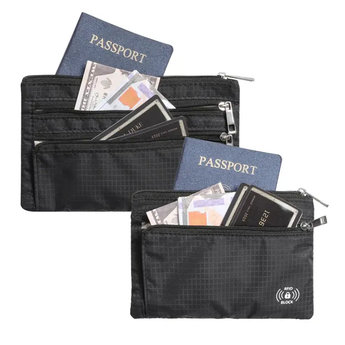 Ensemble de pochettes pour passeport RFID