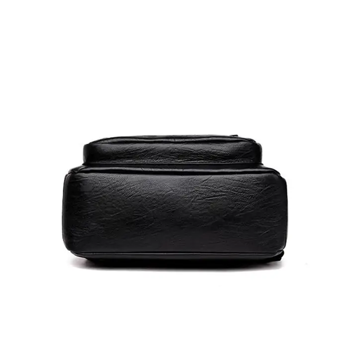 Sac à dos femme voyage grand sac à dos en cuir PU sac à main cartable pour filles