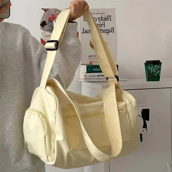 Sport Yoga cartables mode femme sac à main grand bandoulière voyage fourre-tout sacs pour femmes 2025 toile épaule sac de messager