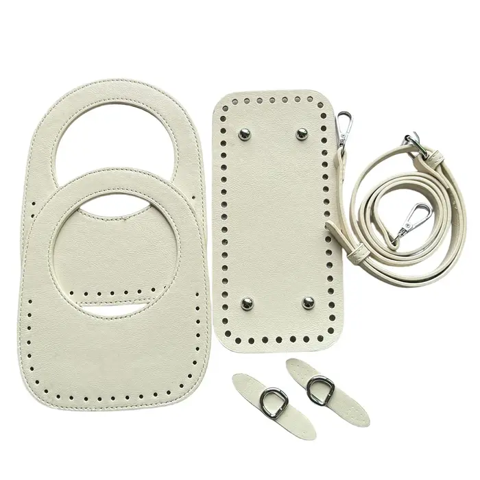 Sac de plage accessoires faits à la main sac à dos créatif bricolage portefeuille matériau Pu poigné