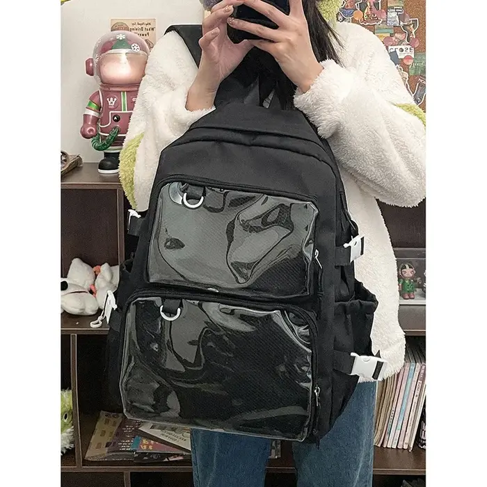 Japonais Kawaii Itabag femmes nouveau 2026 sac à dos Transparent