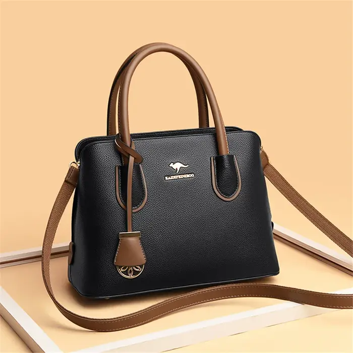 Sacs à main en cuir de luxe pour femmes, sacs à bandoulière design, fourre-tout de grande capacité,