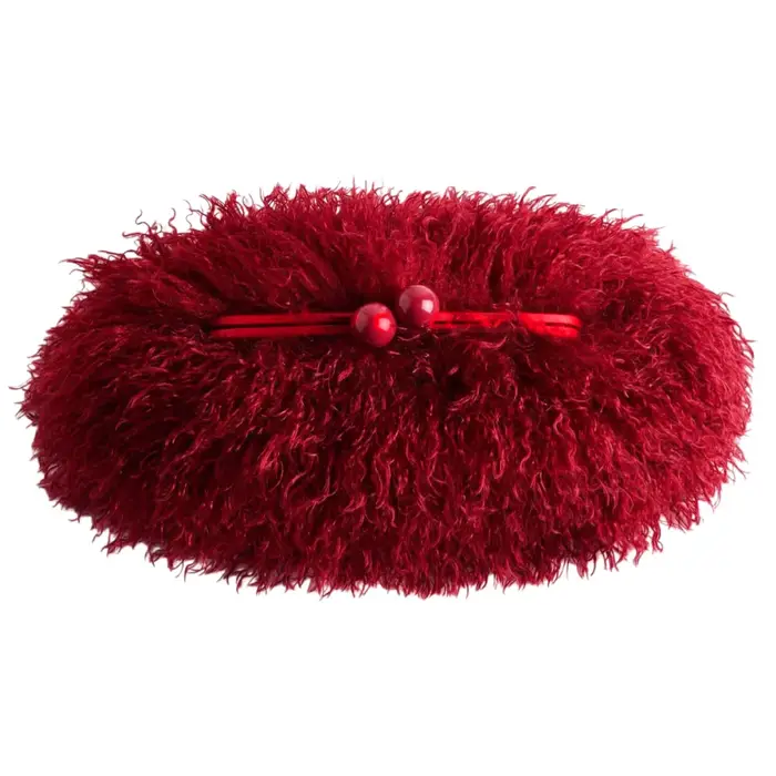 Sac à main en fausse fourrure pour femme