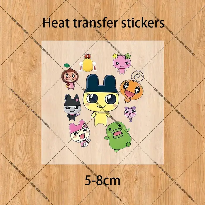 Sac bandoulière Tamagotchi pratique et mignon, sac carré imprimé, sacs à bandoulière réglables, saco