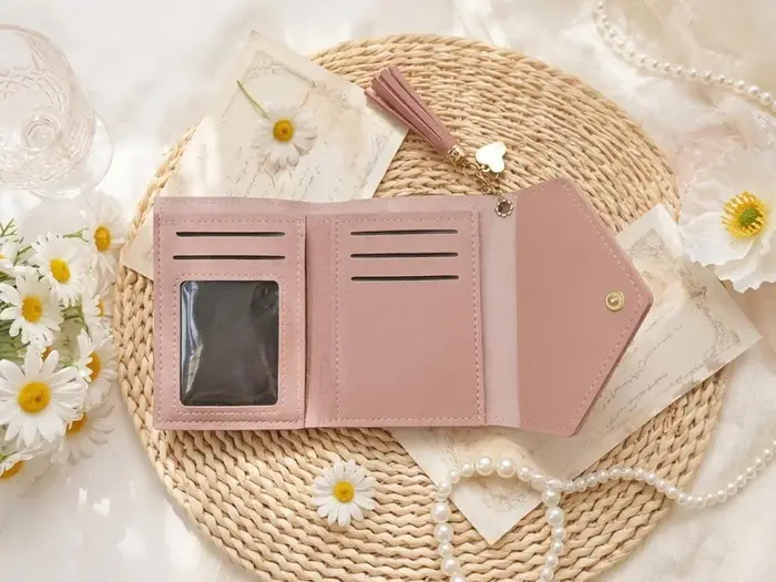 Porte-cartes personnalisé en cuir PU | Portefeuille