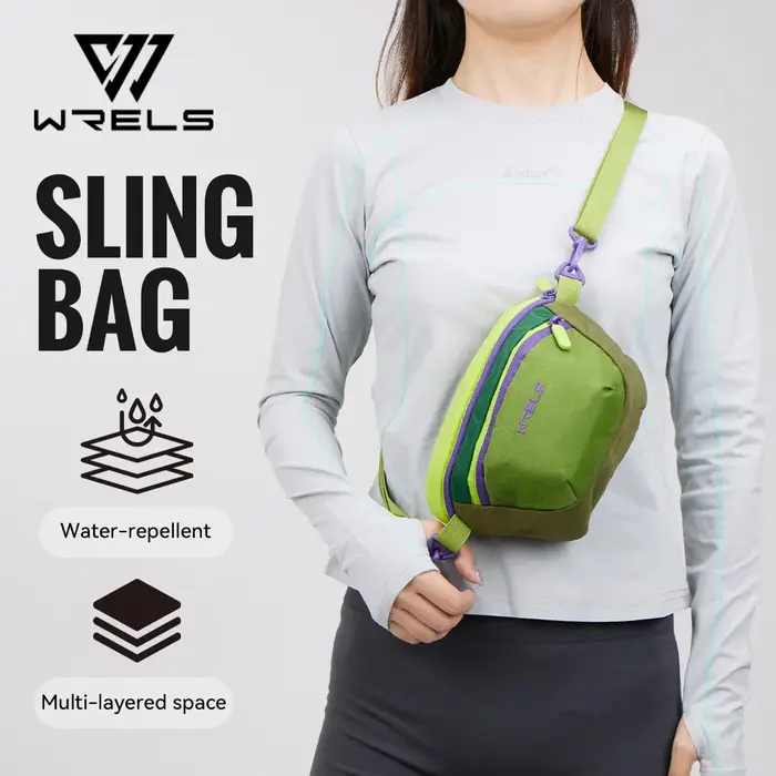 WRELS sac à bandoulière décontracté sport voyage sac