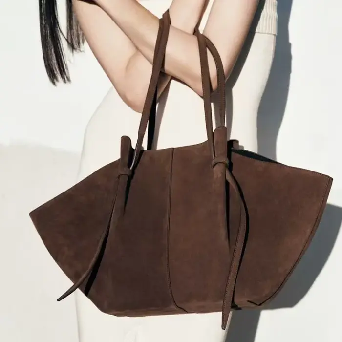 Sac fourre-tout de luxe en cuir PU pour femmes